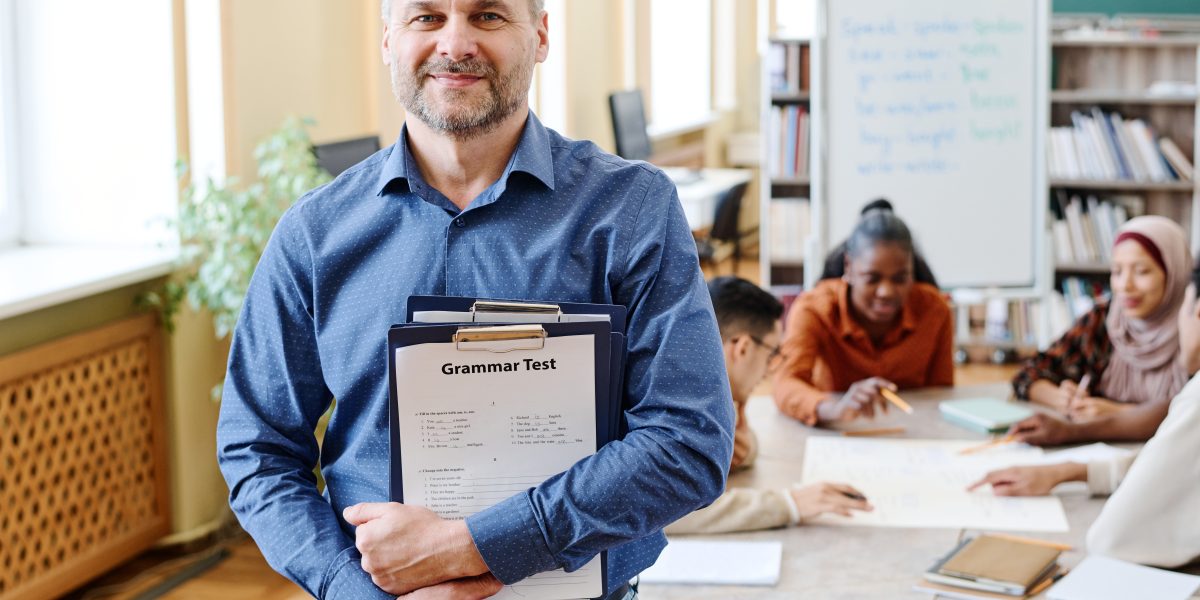 English Language Teacher Portrait